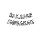 Folieballon "Ramadan Mubarak" -zilver Masli.eu
